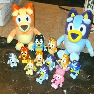 14 pc Bluey character set